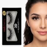 Premium Black 3D Eyelash Set, For Parlour, Box