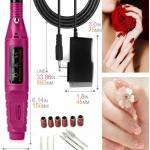 Electric Nail Drill Machine 20000 RPM Professional Nail Drills for Acrylic Nails Gel E-file Nail File