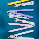 Mini Electronic Hair Crimper and Curler - Multicolor( Pack of 1).