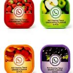 Nail Polish Remover Whatsapp Wipes (Pack Of 4).