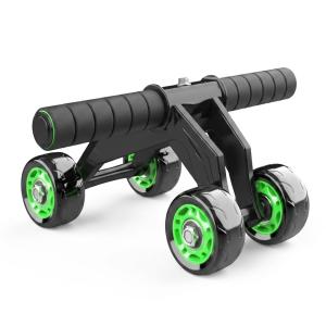 4 Wheel AB Roller Wheel Toner Exercise Equipment for Abdominal Core Workouts(Pack of 1).