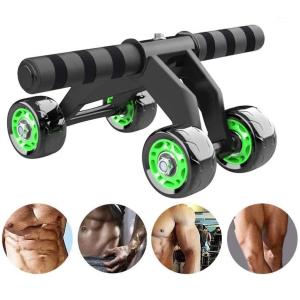 4 Wheel AB Roller Wheel Toner Exercise Equipment for Abdominal Core Workouts(Pack of 1).