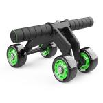4 Wheel AB Roller Wheel Toner Exercise Equipment for Abdominal Core Workouts(Pack of 1).