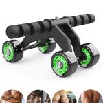 4 Wheel AB Roller Wheel Toner Exercise Equipment for Abdominal Core Workouts(Pack of 1).