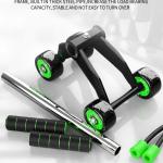 4 Wheel AB Roller Wheel Toner Exercise Equipment for Abdominal Core Workouts(Pack of 1).