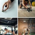 4 Wheel AB Roller Wheel Toner Exercise Equipment for Abdominal Core Workouts(Pack of 1).