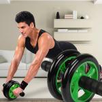 Ab Roller Perfect Abdominal and Stomach Exercise (Multicolour).