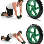 Ab Roller Perfect Abdominal and Stomach Exercise (Multicolour).