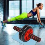 Ab Roller Perfect Abdominal and Stomach Exercise (Multicolour).