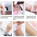 Wax White Chocolate Liposoluble Soft Wax Refill Roll-on Cartridge 1 Pcs