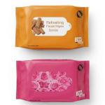 Refreshing Wipes / Face Wipes / Facial Tissue Pack of 4 Flavor s (Rose, Lavender, jasmine, lemon , Aloe Vera 2 Pcs