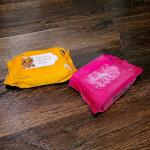 Refreshing Wipes / Face Wipes / Facial Tissue Pack of 4 Flavor s (Rose, Lavender, jasmine, lemon , Aloe Vera 2 Pcs
