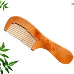 Pack of 3 Pieces Handmade Wooden Comb (Lakdi ka Kangha) Wide Tooth Comb For Women & Men Hair Growth.