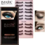 Handmade 3D Eyelashes NATURAL Set Of 10